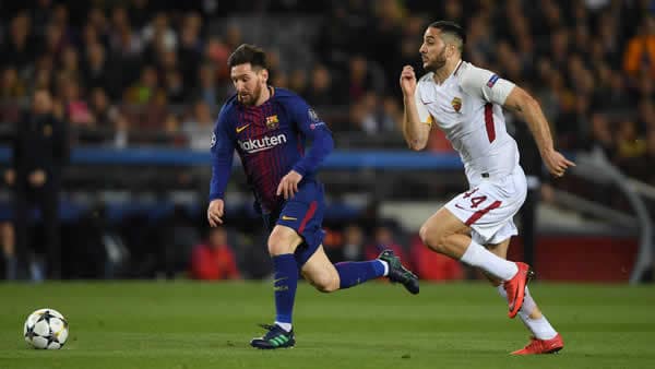 Barcelona vs Roma UEFA 2018